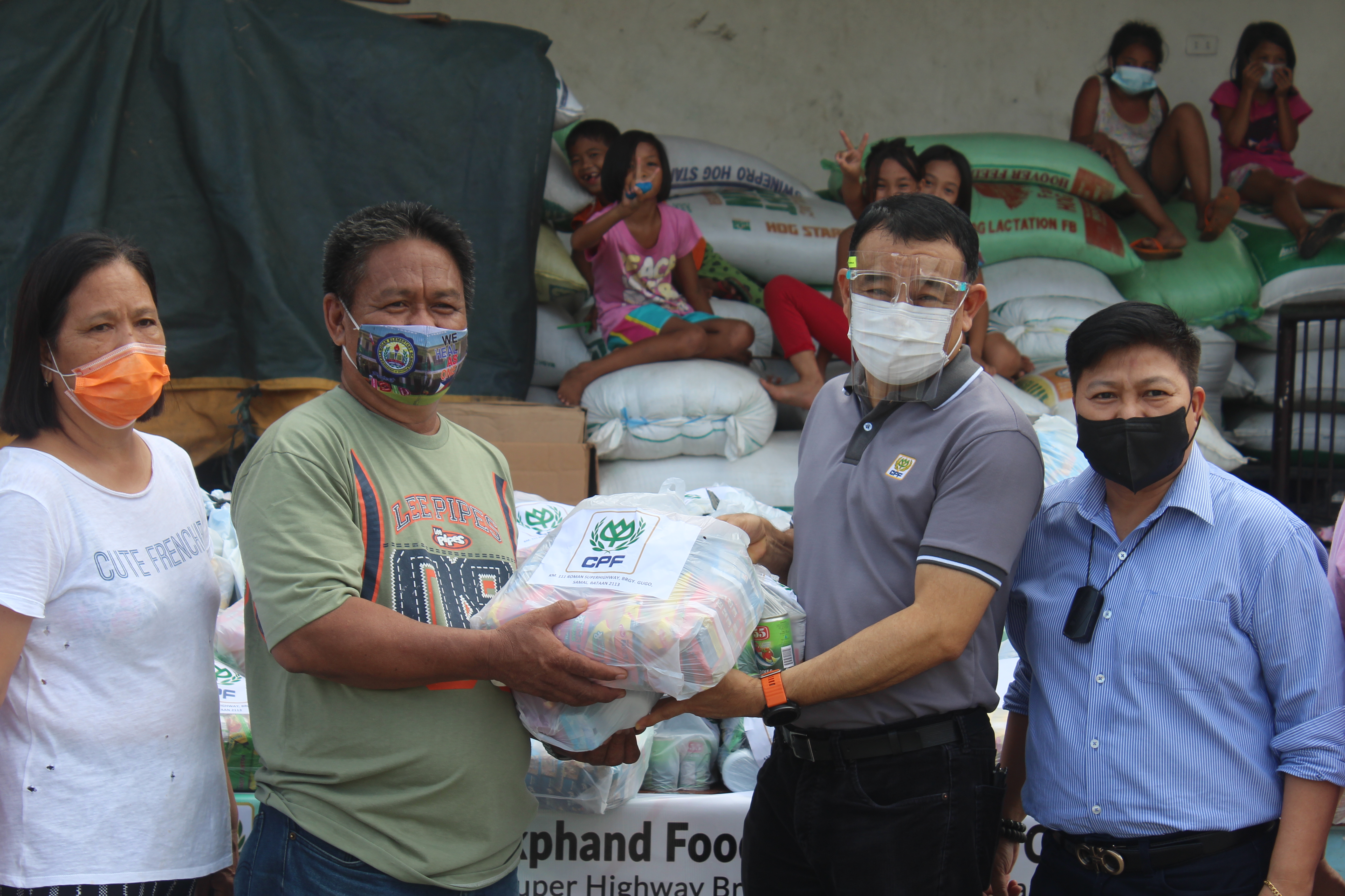 Relief Giving to the Fire Victims of Brgy. West Calaguiman, Samal, Bataan
